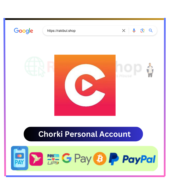 Chorki Personal Account